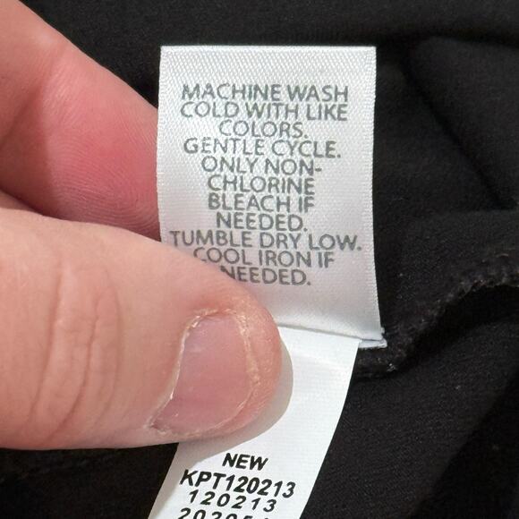 J Jill Wearever Collection Black Forward Seam Slim Ankle Pants Womens XL Tall - Picture 4 of 8